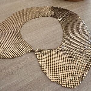 Vintage Gold Mesh Collar